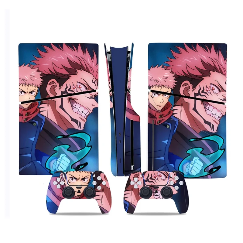 Sony PlayStation PS5 Slim Disc Edition Anime and Gaming Theme Console Skin Sticker – No Residue PVC | Scratch-Resistant Gaming Designs - Image 31