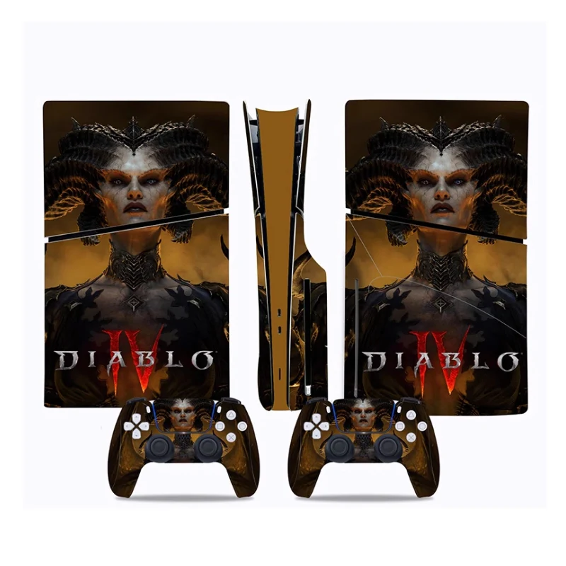 Sony PlayStation PS5 Slim Disc Edition Anime and Gaming Theme Console Skin Sticker – No Residue PVC | Scratch-Resistant Gaming Designs - Image 32