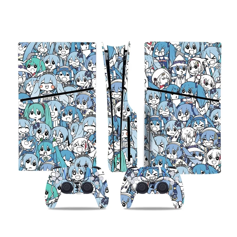 Sony PlayStation PS5 Slim Disc Edition Anime and Gaming Theme Console Skin Sticker – No Residue PVC | Scratch-Resistant Gaming Designs - Image 35