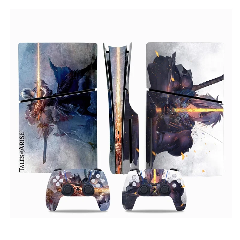 Sony PlayStation PS5 Slim Disc Edition Anime and Gaming Theme Console Skin Sticker – No Residue PVC | Scratch-Resistant Gaming Designs - Image 6