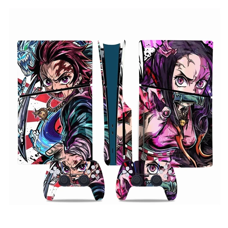 Sony PlayStation PS5 Slim Disc Edition Anime and Gaming Theme Console Skin Sticker – No Residue PVC | Scratch-Resistant Gaming Designs - Image 7