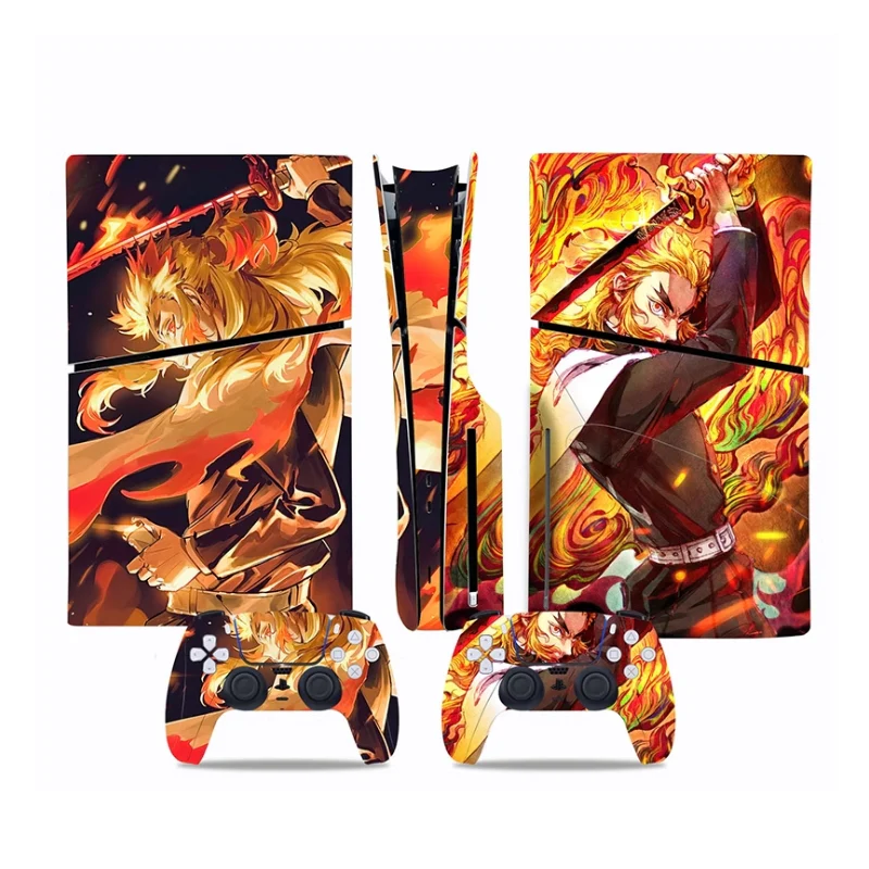 Sony PlayStation PS5 Slim Disc Edition Anime and Gaming Theme Console Skin Sticker – No Residue PVC | Scratch-Resistant Gaming Designs - Image 8