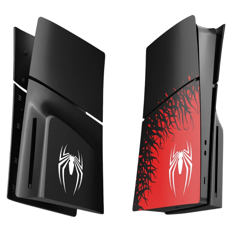 Sony PlayStation PS5 Slim Spider-Man Design Console Protective Cover – Quick & Simple Install