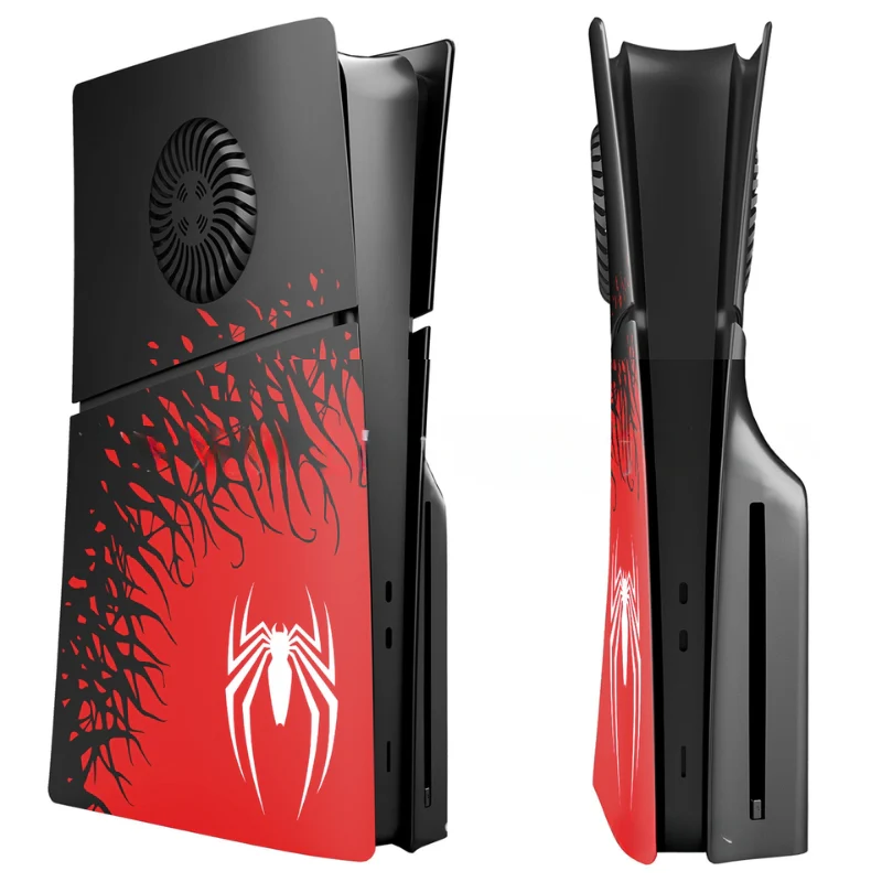 Sony PlayStation PS5 Slim Spider-Man Design Console Protective Cover – Quick & Simple Install - Image 7