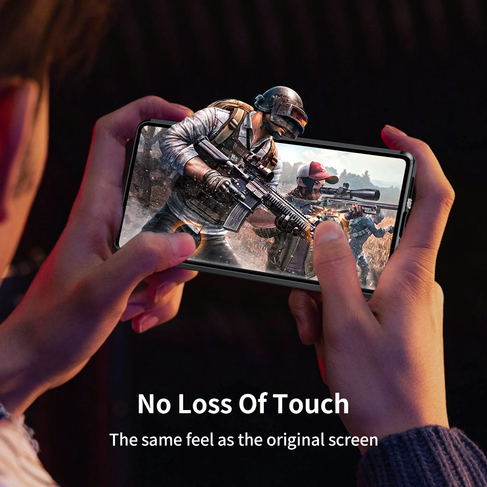 Sony Xperia 1 VII - Metal Frame Dual-Sided Clear Glass Phone Case - Image 4