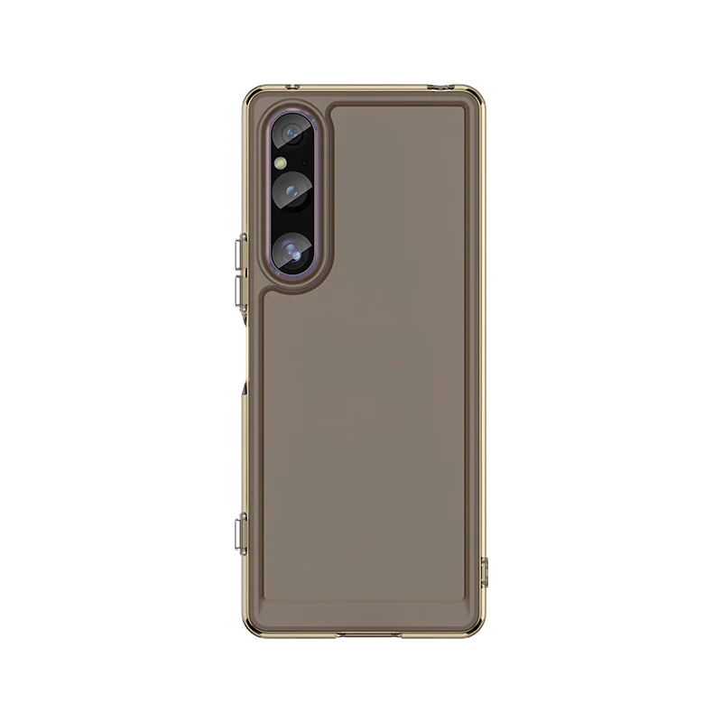 Sony Xperia 5 V - Candy Colors TPU Silicone Transparent Heavy Duty Series Case - Image 4