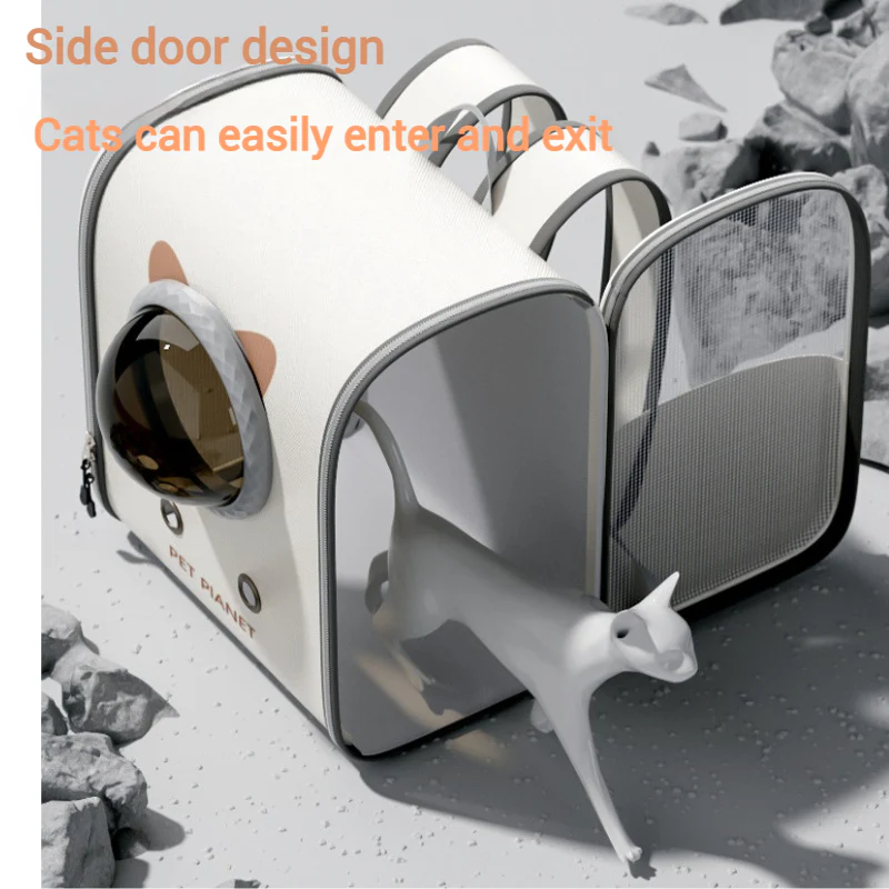 Space Capsule Large Capacity Pet Portable Backpack Shoulder Carrier Bag - Image 6