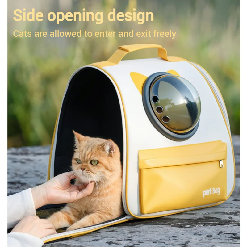 Space Capsule Pet Large Capacity Portable Backpack Shoulder Carrier Bag - Image 7