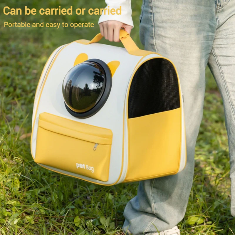 Space Capsule Pet Large Capacity Portable Backpack Shoulder Carrier Bag - Image 8