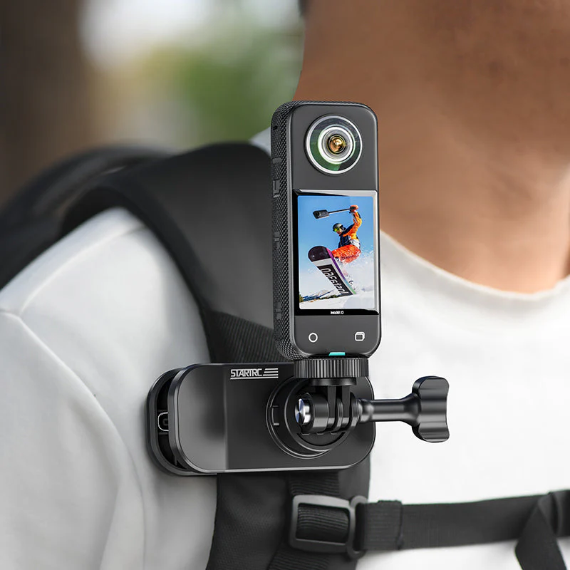 STARTRC Magnetic Universal Backpack Clip for Action Cameras - Image 2