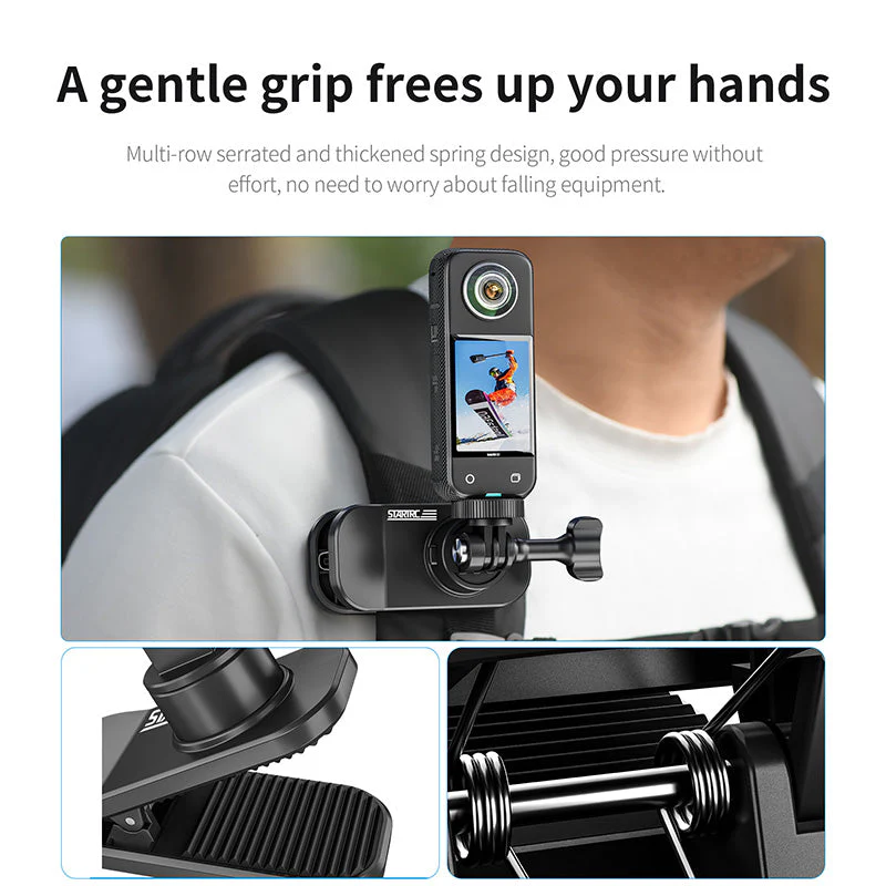 STARTRC Magnetic Universal Backpack Clip for Action Cameras - Image 4