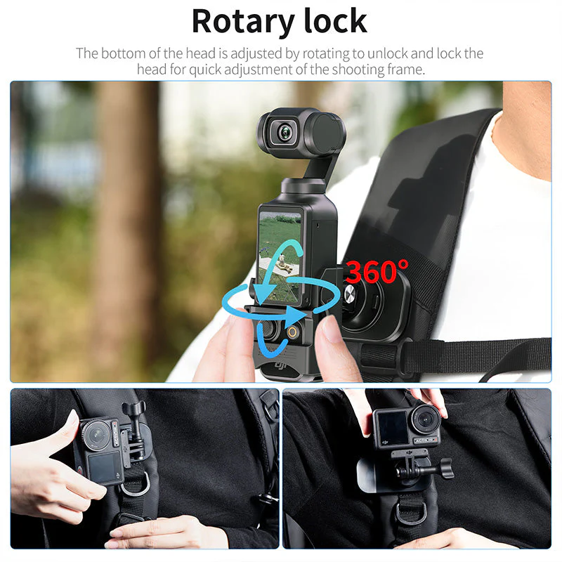 STARTRC Magnetic Universal Backpack Clip for Action Cameras - Image 9