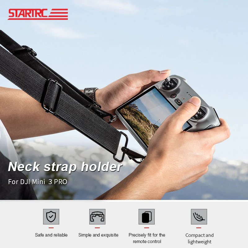 STARTRC Neck Strap for DJI RC DJI RC 2 and DJI RC Pro Controller - Image 2