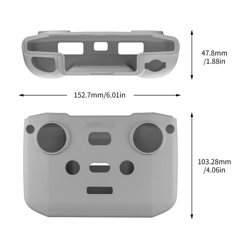 STARTRC Silicone Protector for DJI RC-N3/ N2/ N1（Gray） - Image 3
