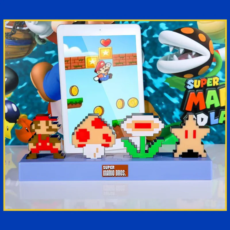 Super Mario - Light 3D Pixel Lamp LED Game Icon Night Light Colour Phasing Music Reactive for Bedroom Gaiming Room - Image 3