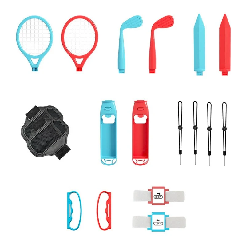 Switch 18 In 1 Lightsaber + Golf Racket + Grip Somatosensory Sports Set