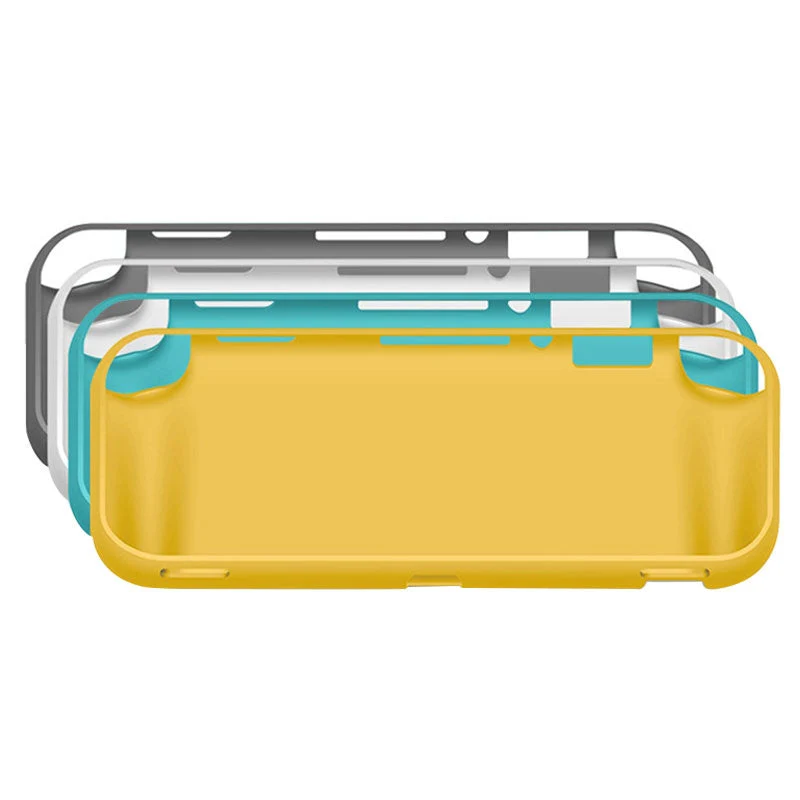 Switch Lite Game Host Silicone Full Coverage Protective Case with Screen Protector(Mint Green) - Image 7