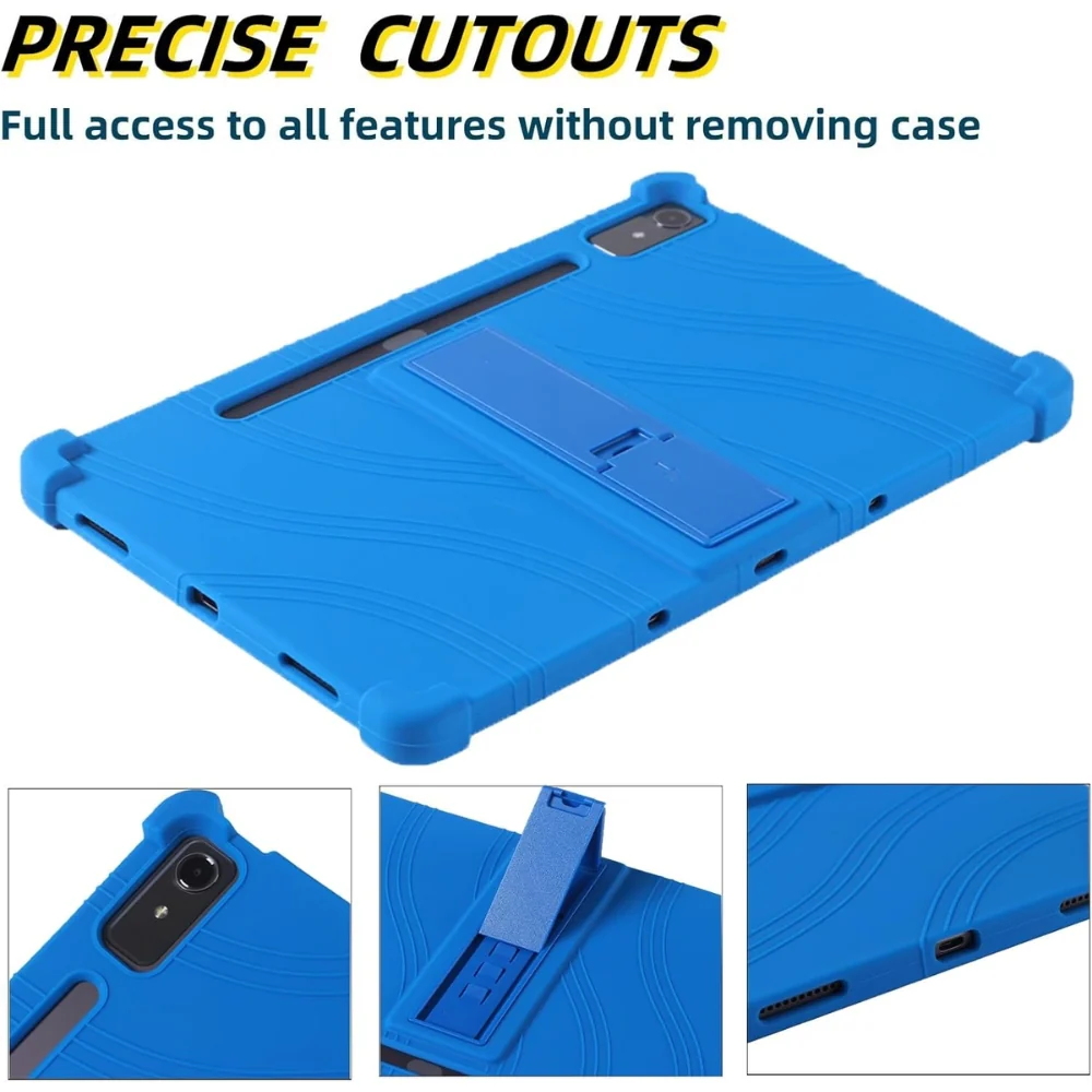 TCL Tab 10L LTE 8491X 10.1" - Silicone Stand Heavy Duty Series Case - Image 12