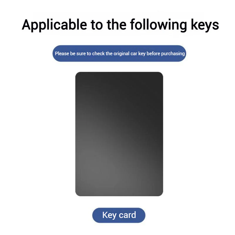 Tesla Zinc Alloy + Leather Card Key Case for Model 3 & Model Y - Image 2