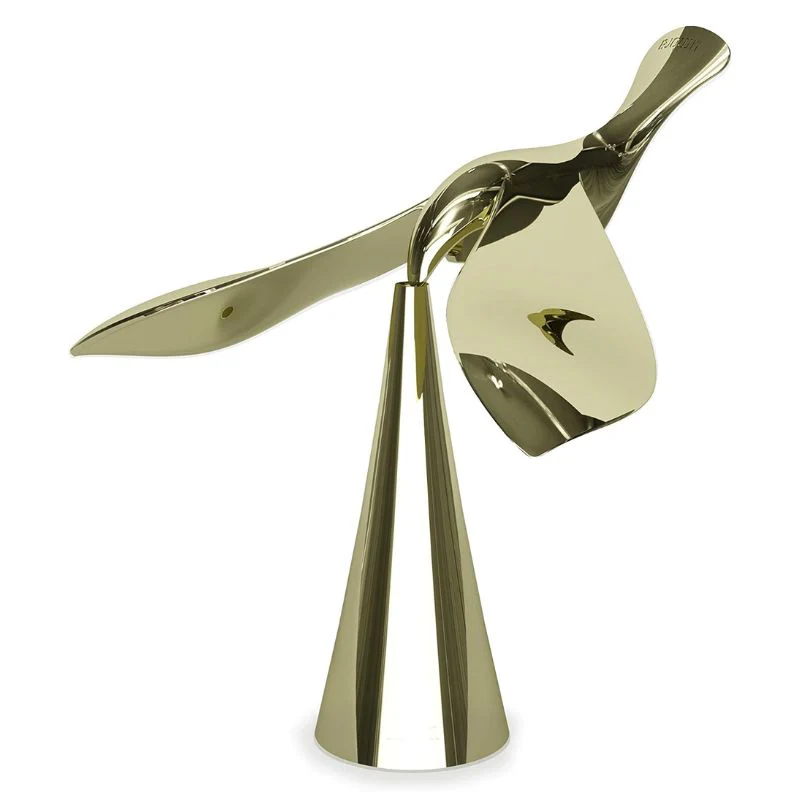Tipsy Bottle Opener, Chrome, 5.12 x 5 x 4.5 Inch Artistic Flying Bird Sculpture Gaming Room - Image 8