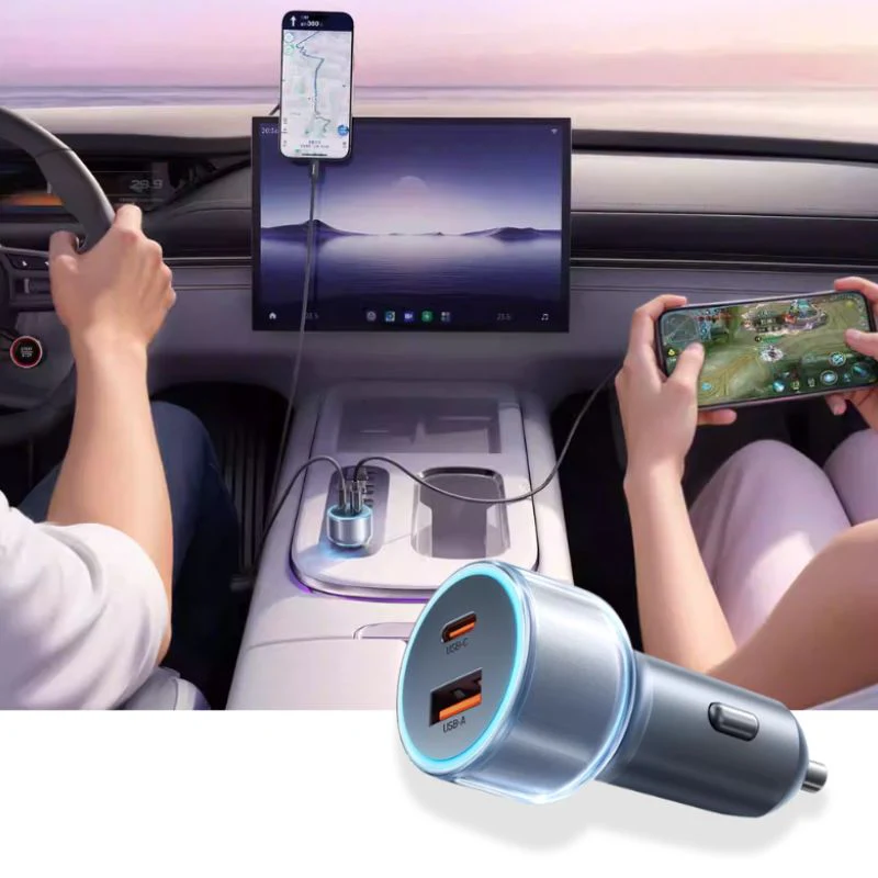 TORRAS 75W Dual-Port Super Fast Car Charger