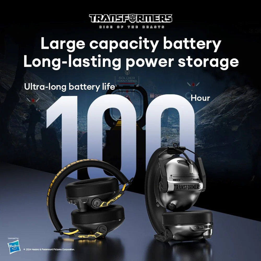 Transformers Over-Ear Wireless Gaming Bluetooth Headset - Image 4
