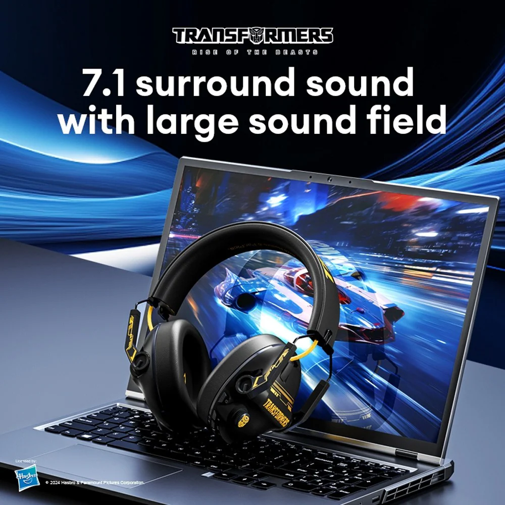 Transformers Over-Ear Wireless Gaming Bluetooth Headset - Image 8