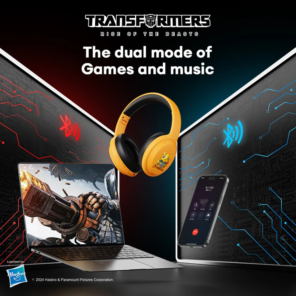 Transformers TF-G06 Wireless Bluetooth Gaming Headset - Image 8