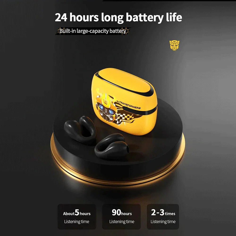 Transformers TF-T05 Ear Clip Open Touch ENC Noise Reduction Earphones - Image 12