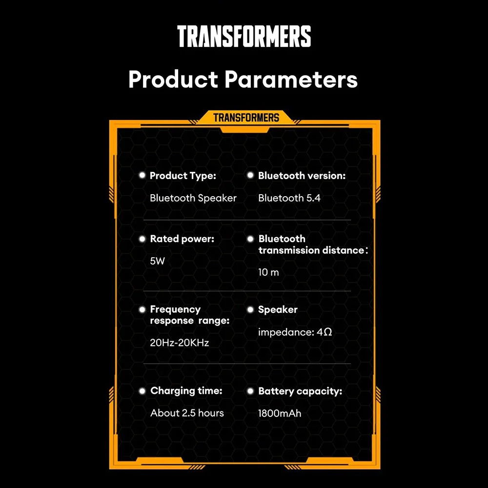 Transformers TF-Y10 Wireless Speaker - Image 11