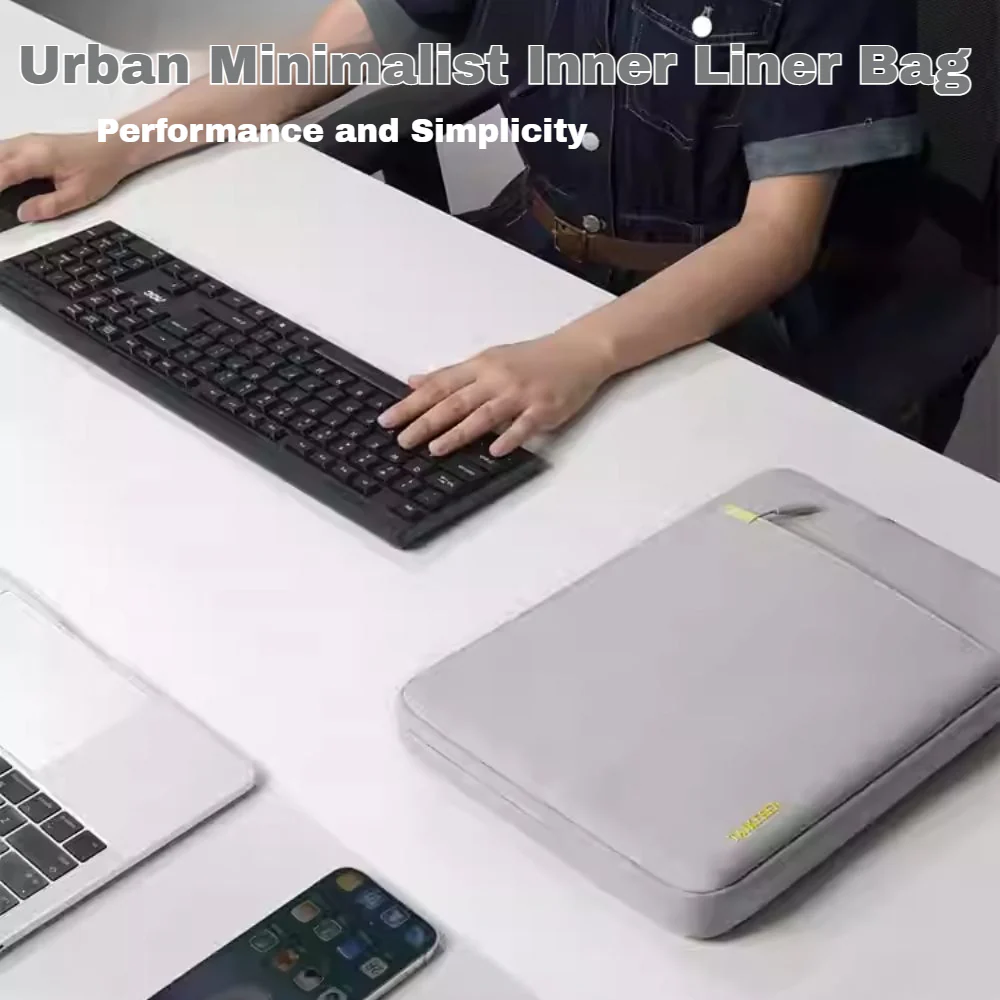 Universal 13"-16" Business Water-resistant Oxford Fabric Laptop / Tablet Protective Sleeve - Image 4