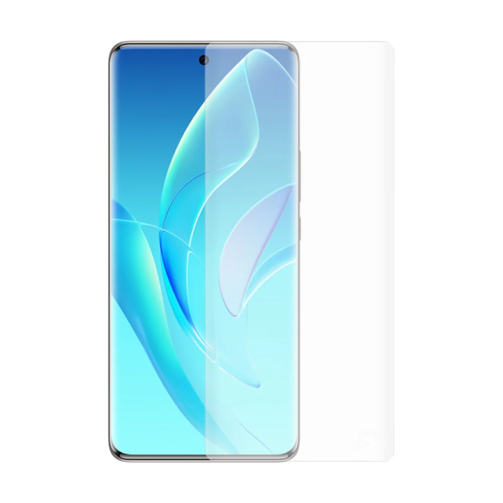 [UV Glue] [HD] Honor 60 Pro - UV Full Covered Curved 9H Tempered Glass Screen Protective Protector - Image 2