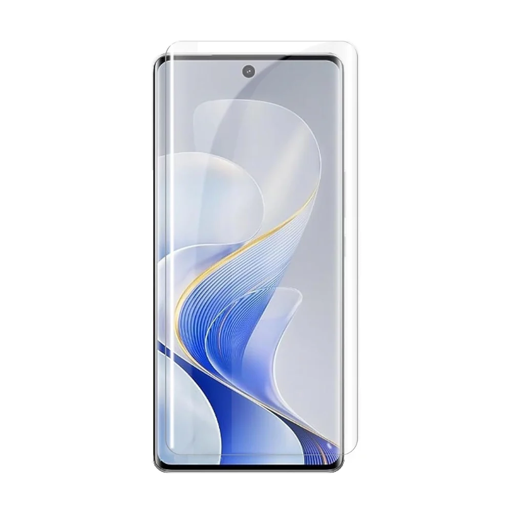 [UV Glue] [HD] Honor X20 SE - UV Full Covered Curved 9H Tempered Glass Screen Protective Protector - Image 2