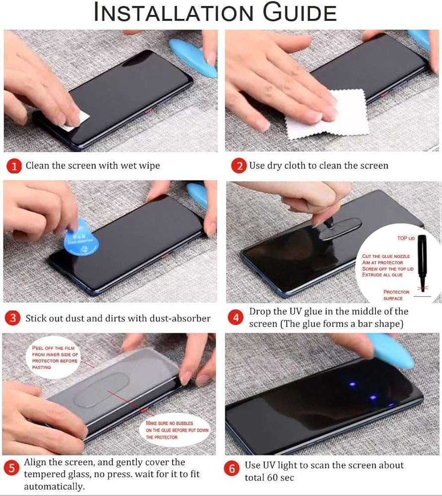 [UV Glue] [HD] Honor X9c/X60 Pro - UV Full Covered Curved 9H Tempered Glass Screen Protective Protector - Image 3