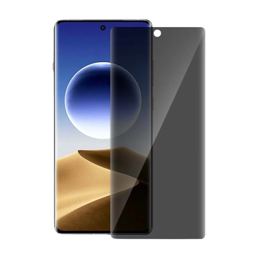 [UV Glue] [Privacy] OPPO Find X8 Pro (CPH2659, PKC110, PKC130) - UV Full Covered Curved Anti-Spy 9H Tempered Glass Screen Protective Protector - Image 2