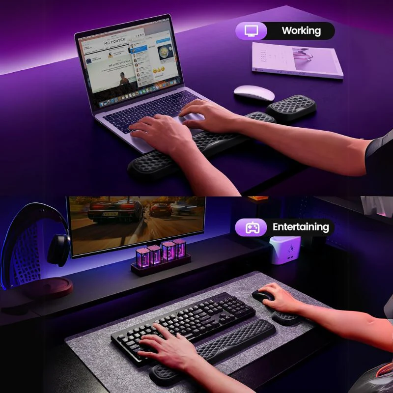 VAYDEER Keyboard and Mouse Wrist Rest Pad Set - Image 3