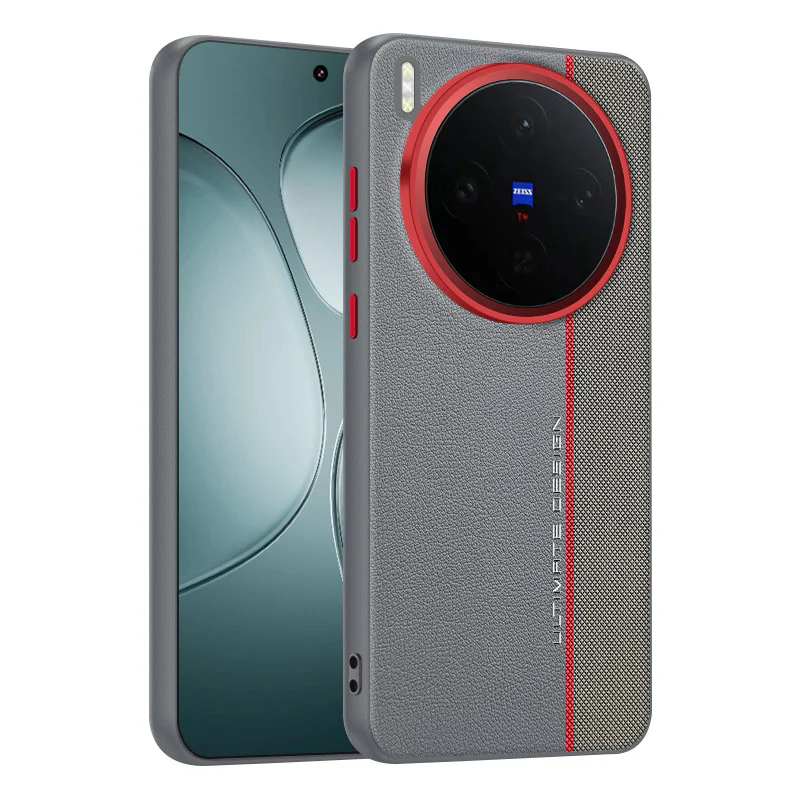 Vivo X300/Pro - Business Leather Full-Cover Shockproof Protective Case - Image 7