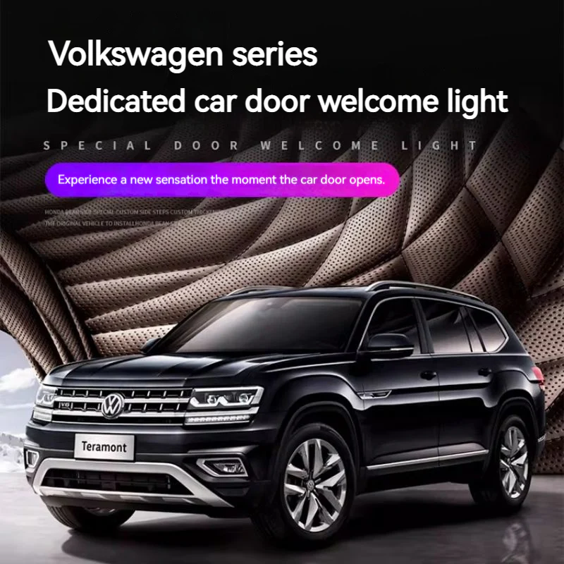 Volkswagen Custom Dedicated Car Door Welcome Lights & LED Projector for Passat, Touran, Magotan, Teramont, Touareg, Phideon, CC, Viloran (1 Pcs) - Image 2