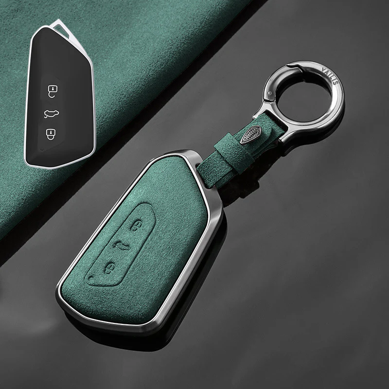 Volkswagen Luxury Suede Car Key Fob Case Cover For ID3, ID4, ID6, Golf, Passat, Talagon, Teramont X, Lamando L, Viloran, Tavendor - Image 10