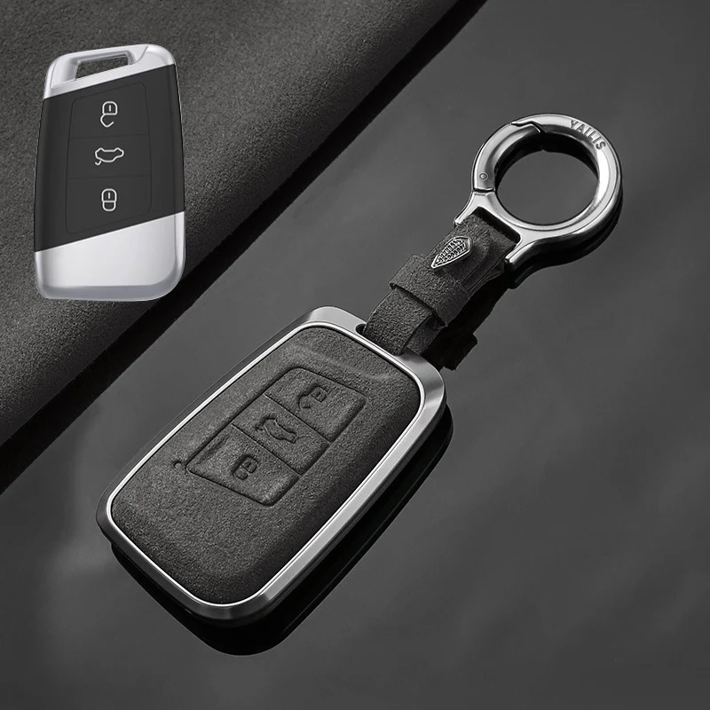 Volkswagen Luxury Suede Car Key Fob Case Cover For ID3, ID4, ID6, Golf, Passat, Talagon, Teramont X, Lamando L, Viloran, Tavendor - Image 12