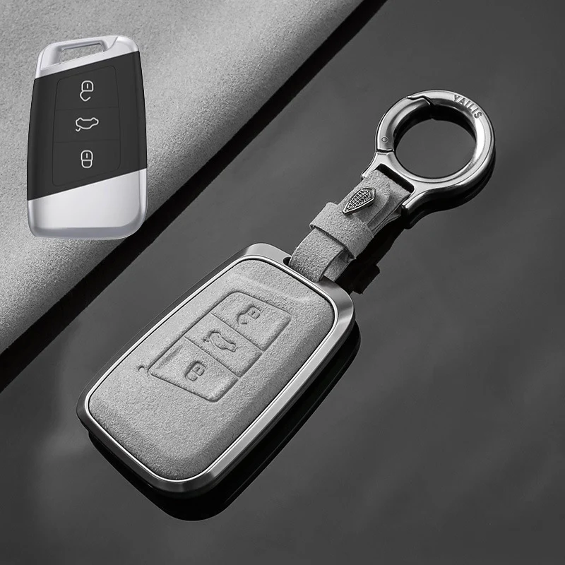 Volkswagen Luxury Suede Car Key Fob Case Cover For ID3, ID4, ID6, Golf, Passat, Talagon, Teramont X, Lamando L, Viloran, Tavendor - Image 14