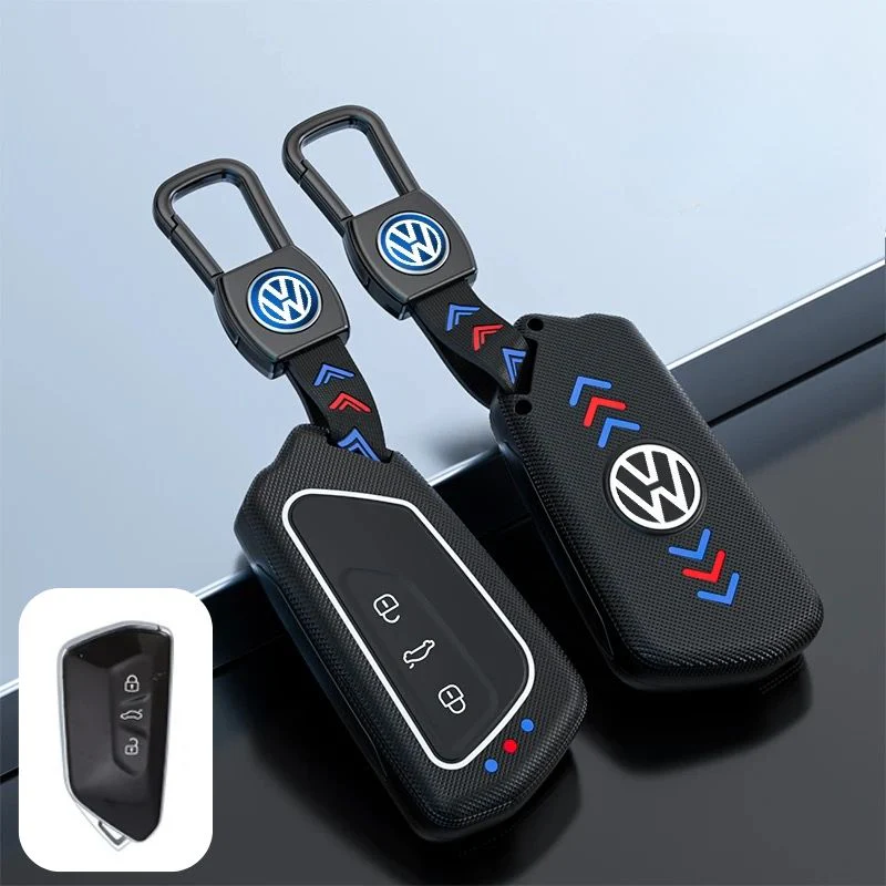 Volkswagen Matte ABS Car Key Fob Case Cover For Golf 8, Teramont, Talagon, ID.3,  ID.4 X, ID.6,  Lamando L - Image 4