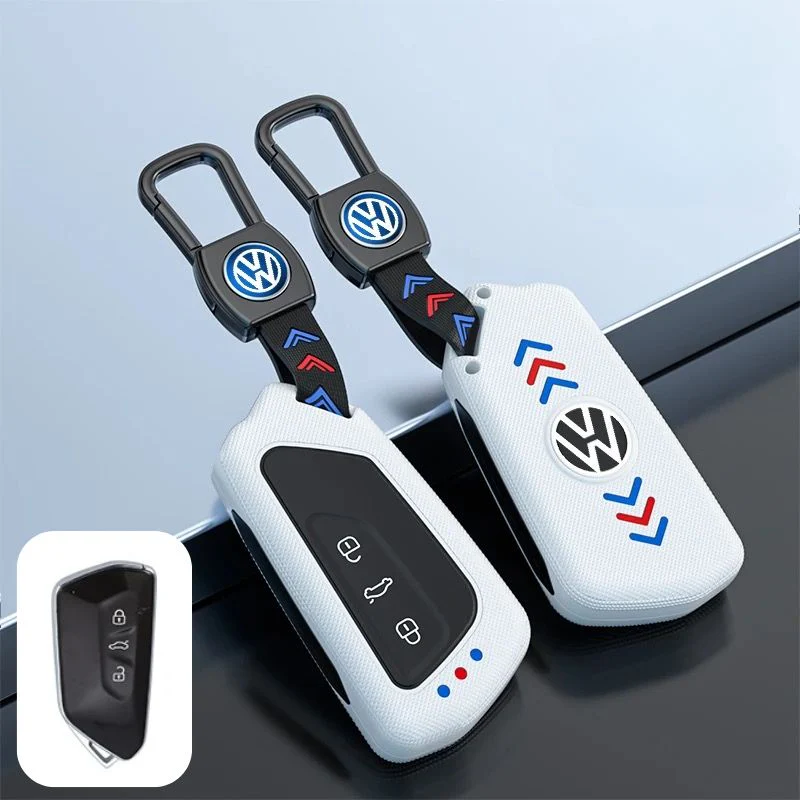 Volkswagen Matte ABS Car Key Fob Case Cover For Golf 8, Teramont, Talagon, ID.3,  ID.4 X, ID.6,  Lamando L - Image 6