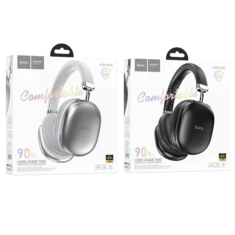 [W35 Max] HOCO Wireless Bluetooth Gaming Bluetooth Earphone Earpod Headphone