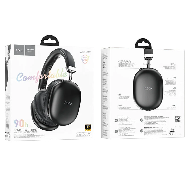 [W35 Max] HOCO Wireless Bluetooth Gaming Bluetooth Earphone Earpod Headphone - Image 7