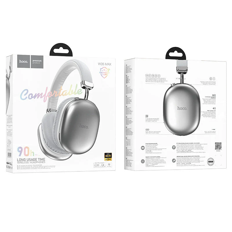 [W35 Max] HOCO Wireless Bluetooth Gaming Bluetooth Earphone Earpod Headphone - Image 8