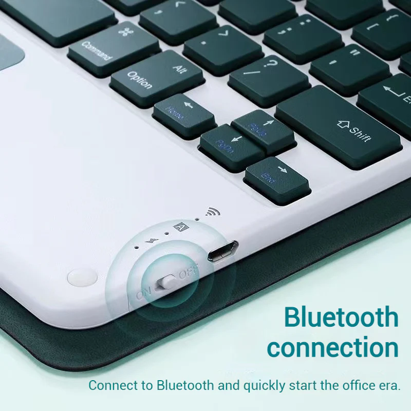 [With Backlight] Xiaomi Redmi Pad 10.61’’ 2022 Flip-cover Bluetooth Touchpad Keyboard Case - Image 13