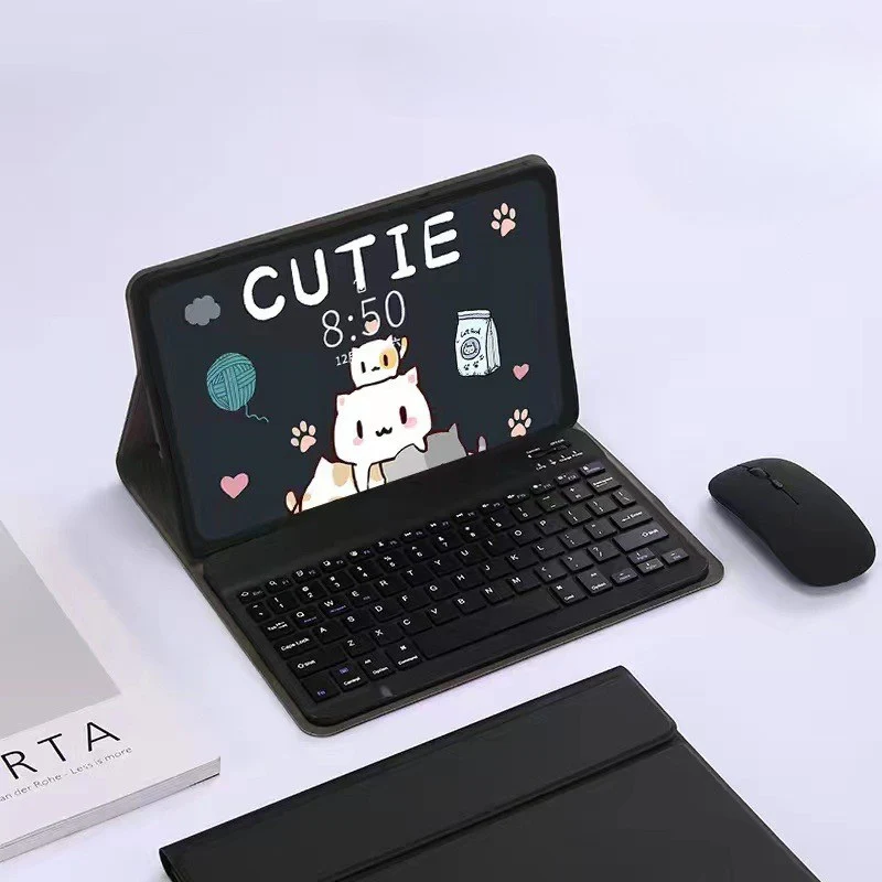 [With Backlight] Xiaomi Redmi Pad 10.61’’ 2022 Flip-cover Bluetooth Touchpad Keyboard Case - Image 15