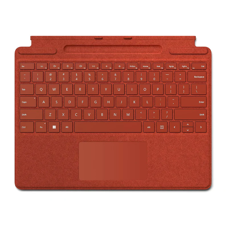 [With Backlit][With Pen Slot] Microsoft Surface Pro X / 8 / 9 / 10 / 11 Series - Original Microsoft Surface Pro Type Cover Keyboard - Image 2