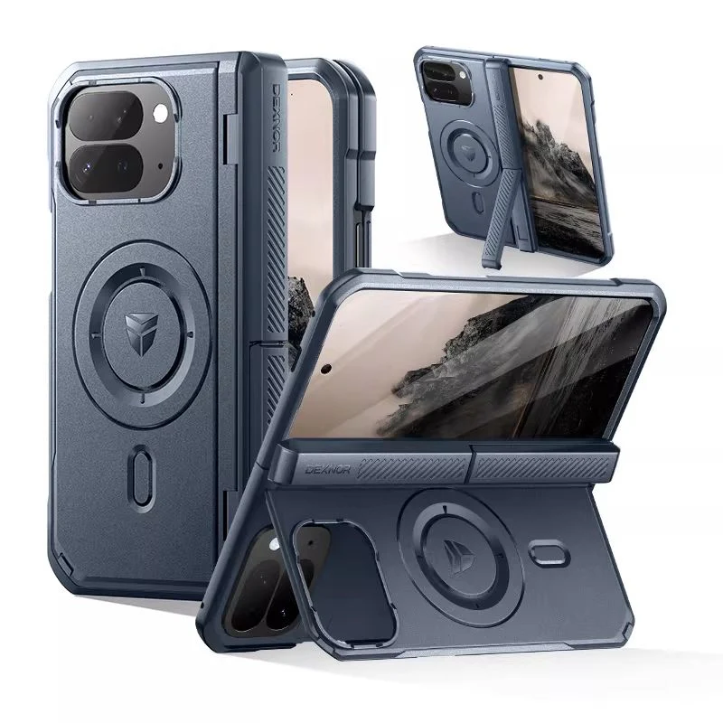 [With Camera Cover][Built-in Stand] Google Pixel 10 Pro Fold - Dexnor Military Grade Heavy-Duty Shockproof Rugged Case - Image 10